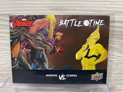 2023 Upper Deck Marvel Avengers Battle Time Avengers vs. Ex Nihilo BT-14 Bronze