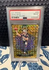 2024 Panini Mosaic - Rookies Drake Maye #303 Reactive Yellow Mosaic Prizm (RC)