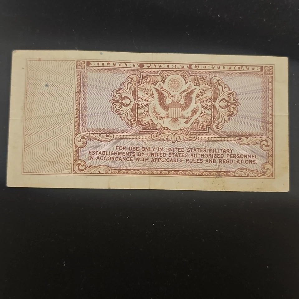 Series 472 Military Payment Certificate 10 Cents Year 1948-52 #178 - Image 3 of 3