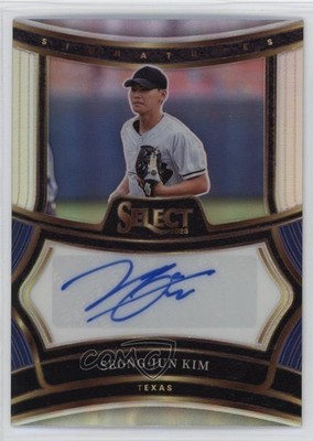 2025 Panini Select Signatures Seong-Jun Kim #SIG-SJ Auto 16wc