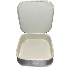 Vintage Quilted Square Storage Box Decorative Keepsake Jewelry Trinket Organizer