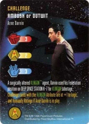 Arne Darvin - Starfleet Manöver - Star Trek TCG