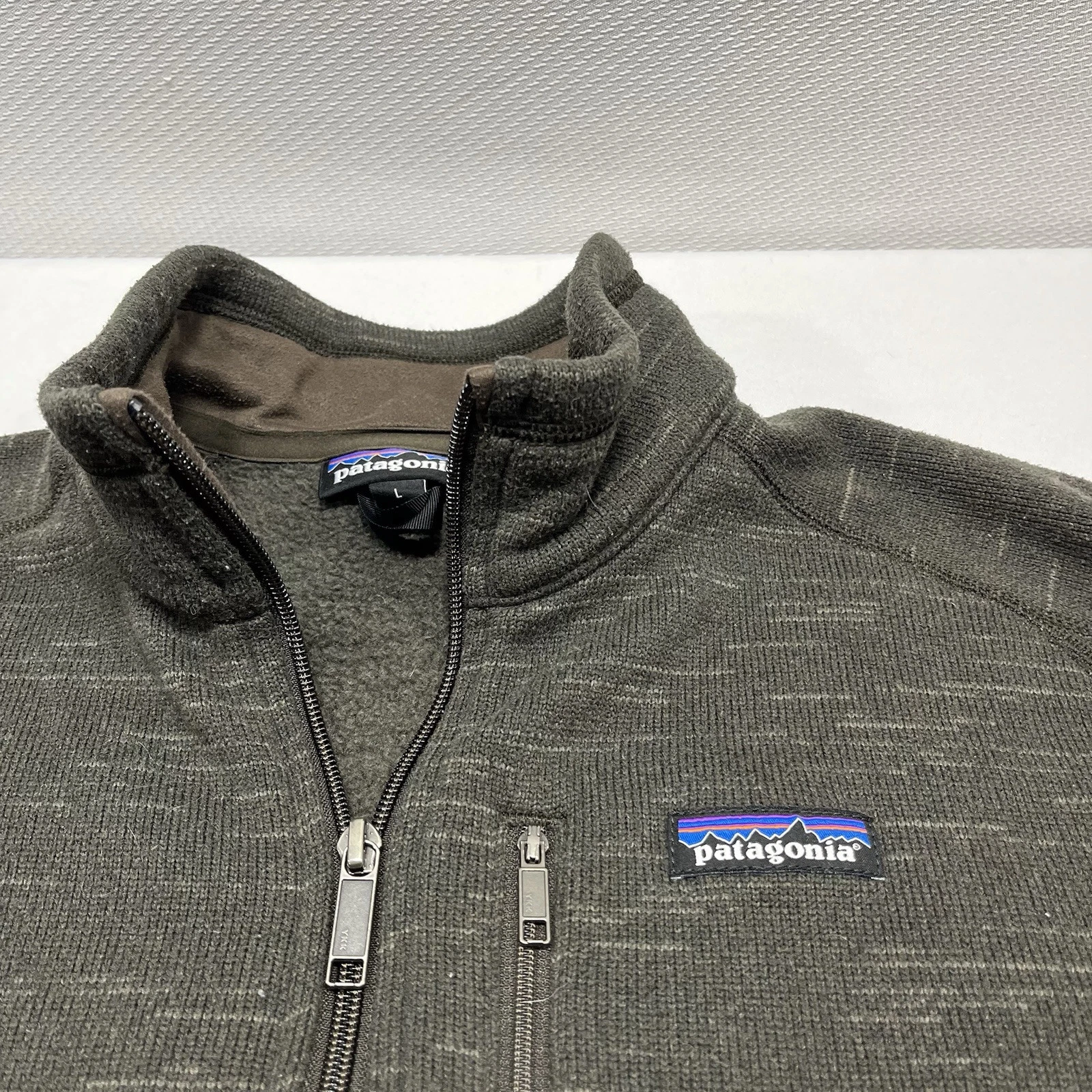patagonia better sweater 1/4 zip fleece pullover sweater