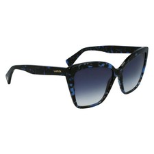 Sonnenbrille Lanvin blau Acetat