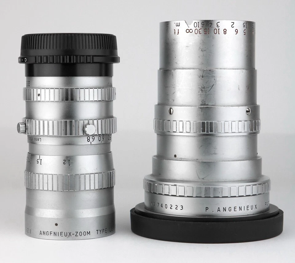 @ ANGENIEUX 17-68 17-68mm f/2.2 zoom lens w/ MFT mount + 12.5-50mm attachment @ - Image 2 of 4