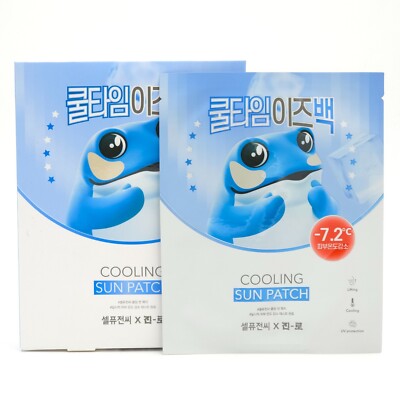 Cell Fusion C Cooling Sun Patch 4.5g x 4ea UV Block Lifting K-Beauty