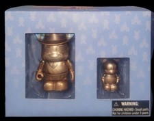 Disney Vinylmation Park Set 14 Narratori Walt & Topolino Statua Bronzo LE 2500