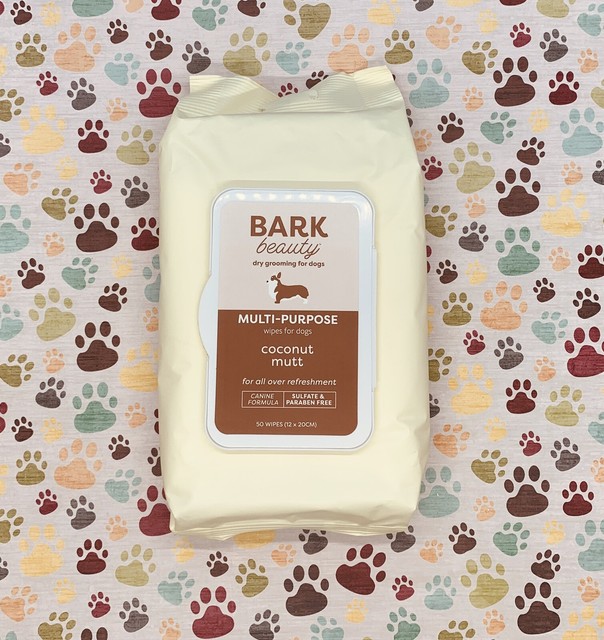 coconut dog wipes