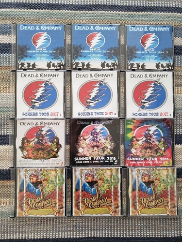 GRATEFUL DEAD & and COMPANY MAGIC OF SUMMER TOURS 2016,2017,2018,2019 12 CDs