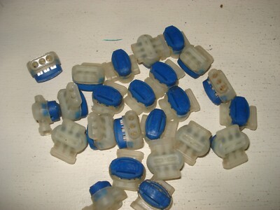 24 3M 314 09230 IDC Self Stripping Pigtail Wire Connectors 14-22 AWG - USA Made