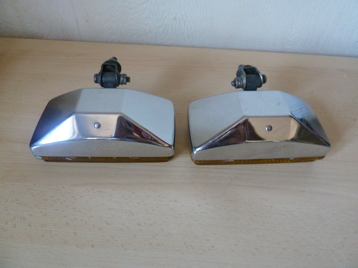 vintage bosch halogen chrome 1305620313...314 anti-brouillard VW 