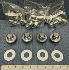 (4 Sets) ZURN Z5610-NUT-EXT-KIT Wall Carrier Hardware 5/8" Cap Nuts and Washer