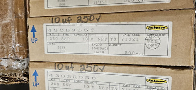 10uf 250 volt / ELECTROLYTIC CAPACITOR  / 500 PIECES (qzty)