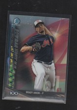 BRADY AIKEN  2017 BOWMAN SCOUTS' TOP 100 PROSPECTS CARD #BTP-61