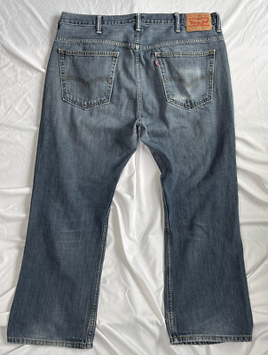 Levis 569 Jeans Loose Straight Fit 100% Cotton Denim Men's Sz. W38