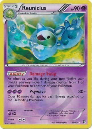 Reuniclus - 126/124 - Ultra Rare PL Dragons Exalted Pokemon - Picture 1 of 1