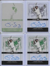 2015 Leaf Clear Draft JAREN SHELBY Perfect Game Yellow Plate RC Auto 1/1