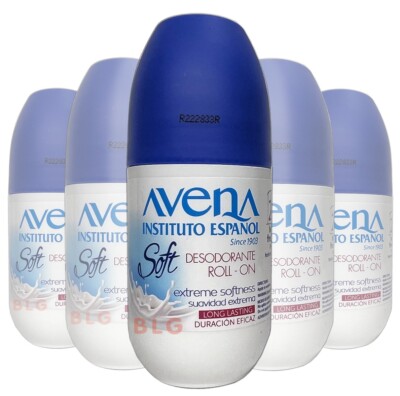 Instituto Espanol AVENA SOFT Deodorant 24H Antiperspirant Roll Ons Desodorante
