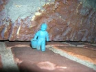 VINTAGE MARX FARM BOY 1950'S PLAYSET FARM FIGURE TOY 60MM VINYL RUBBER