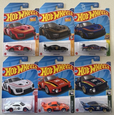 NEW 2022 HotWheelS Porsche 935 BLUE,BLACK,RED,RED EDITION, BEST BUY ORANGE LOT 6