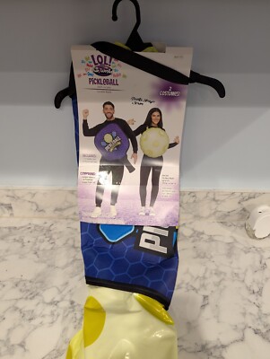 Fun World Pickleball Set Paddle & Pickleball Adult Couples Halloween Costumes
