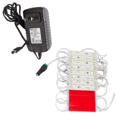 10ft 5050 Under cabinet white LED LIGHT module With UL Listed 12v Power Supply