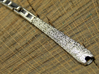 Speidel White Gold Filled Butterfly Clasp C-Ring NOS Unused Vintage Watch Band