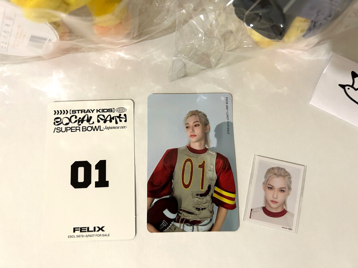 Stray Kids Felix set BbokAri SKZOO Plush Doll Original & Mini
