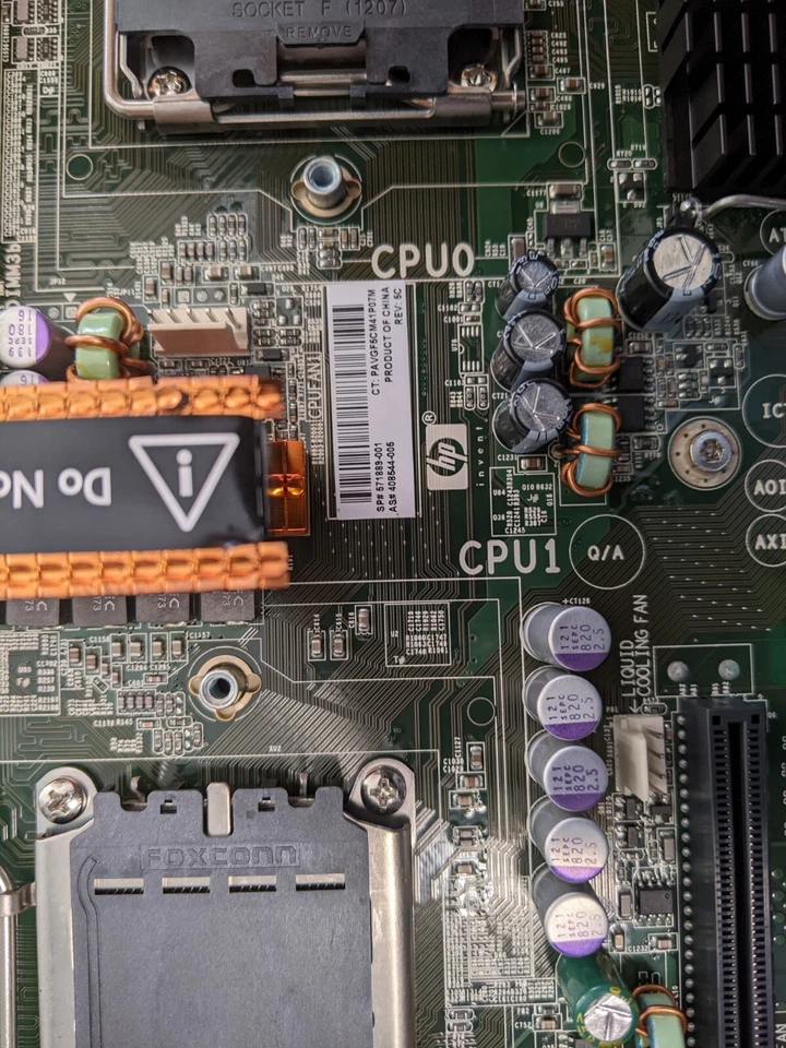 Original HP XW9400 workstation motherboard 571889-001 408544-005 6-Core System - Image 2 of 4