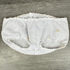 Pleasant Company American Girl 18" Doll White Underwear Undergarment Stains