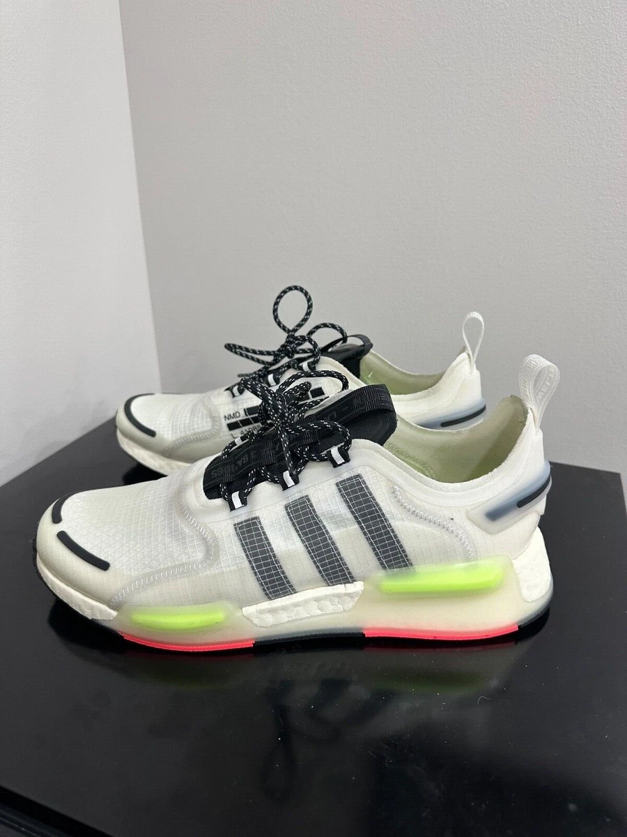 Size 11.5 adidas NMD V3 Crystal White Signal Green 2022