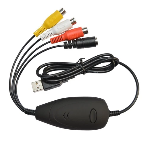 Original Ezcap172 USB 2.0 AV Composite Video Capture Card VHS DVR Record to PC