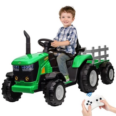 Electric Kids Tractor Ride-on Toy,Children's Battery-Powered Vehicle,12v 7AH 