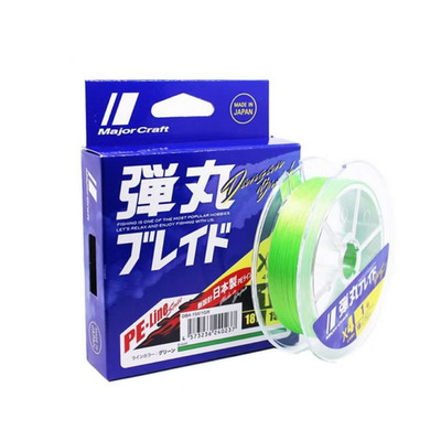 Major Craft DANGAN BRAID DBX4 150m Green | 4-fach Geflochten | Made in Japan