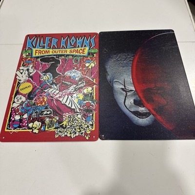 A Lot Of Two Metal Movie Posters Killer ￼Klowns From Outer Space  IT