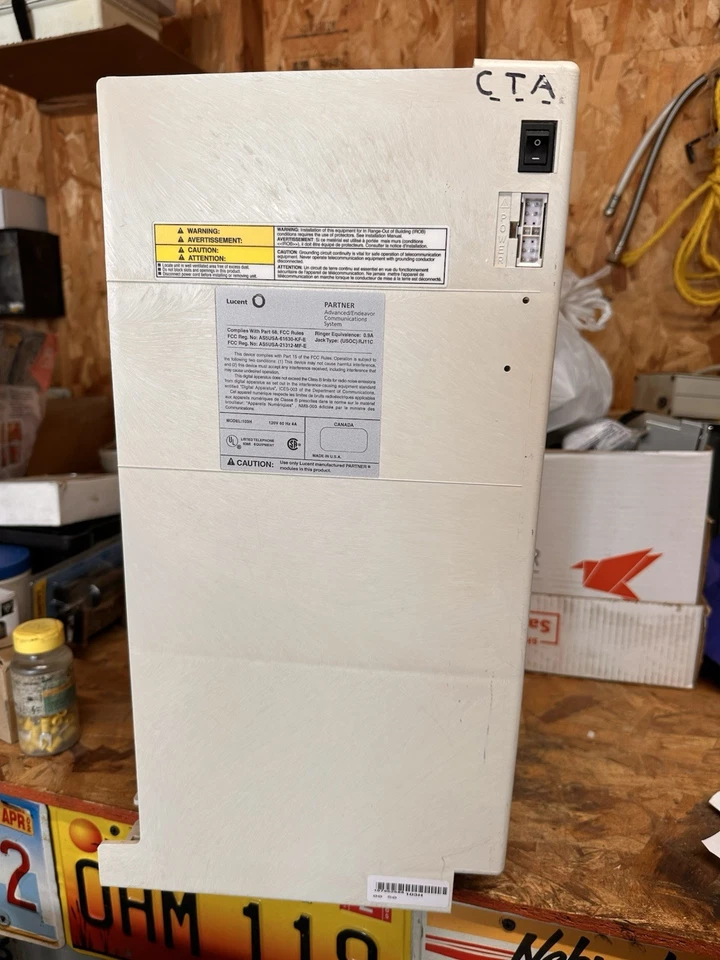 Lucent Partner Business Phone System Model 103H (Cards not included) - Image 2 of 4