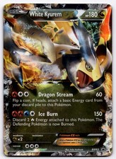 White Kyurem EX - - BW63 PR Promo Black and White Promos LP