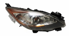 Passenger Headlight Gx Halogen Chrome Projector Bezel Fits 10-13 Mazda 3 1592213 Passenger Headlight Gx Halogen Chrome Projector Bezel Fits 10-13 Mazda 3 1592213
