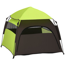 Pop Up Dog Tent for XLarge and Large Dogs with Carrying Bag, Green