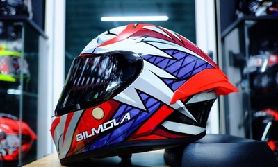 Motorcycle helmet Bilmola Naruto Jiraiya Rapid RSLT Full Face Limited Edition