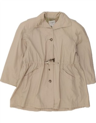 Charon Damen Oversize Trenchcoat UK 16 Large Off White AM09