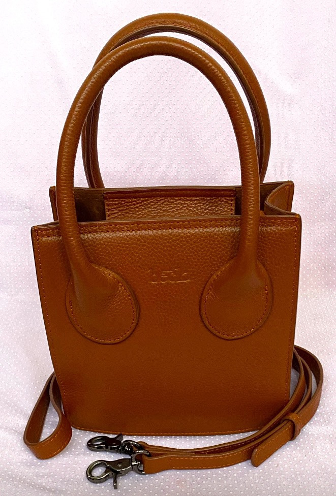 Bēck Micro Pixie Bag(Teddy Bear-Saddle Brown - image 1