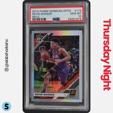 2019 PANINI DONRUSS OPTIC #115 DEVIN BOOKER HOLO PSA 10
