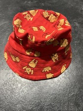 Infant Disney Winnie the Pooh Bouncing Pooh Bucket Hat Vintage Sz 18M