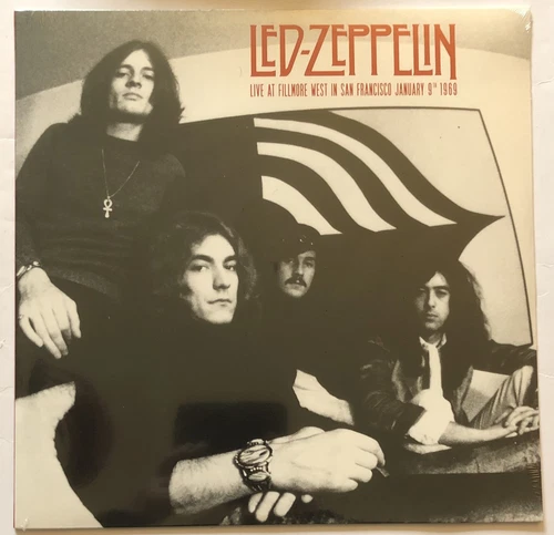 Led Zeppelin Live At Fillmore West Vinyl Record New Sealed 0889397004170