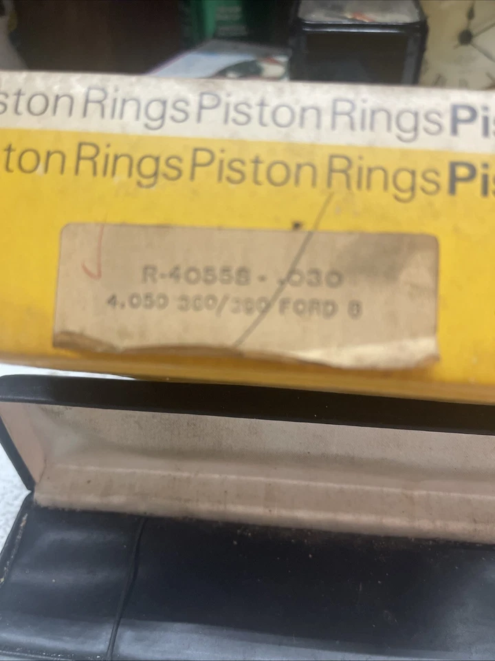 Enginetech, Piston Rings R40558- .030 4.050 STD  360 390  for Ford — 第 2/4 张图片