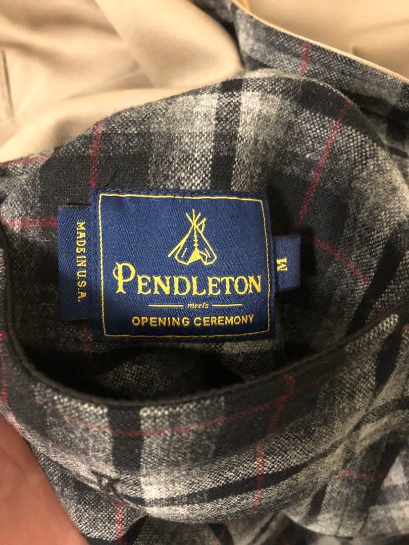 Pendleton x Opening Ceremony Reversible Overcoat … - image 5