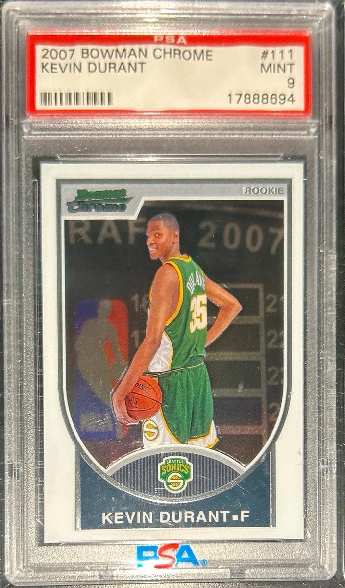 Topps Kevin Durant 9 Graded Basketball Sports Trading Cards