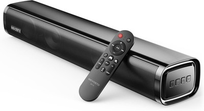 2.2Channel Mini Soundbar for TV Devices with Integrated Subwoofer, All in One S