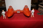 Star Wars Original Vintage Kenner Twin Pod Cloud Car w/ Pilots and INSTRUCTIONS